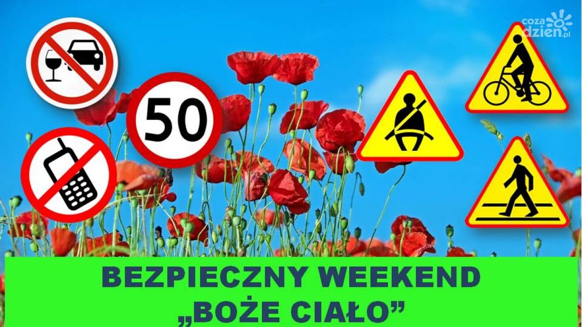Policyjne działania w długi weekend