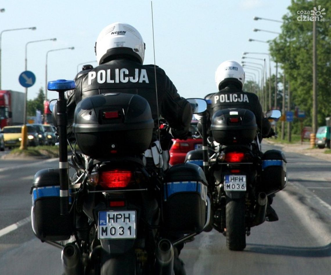 Policyjni motocykliści mieli pracowity weekend