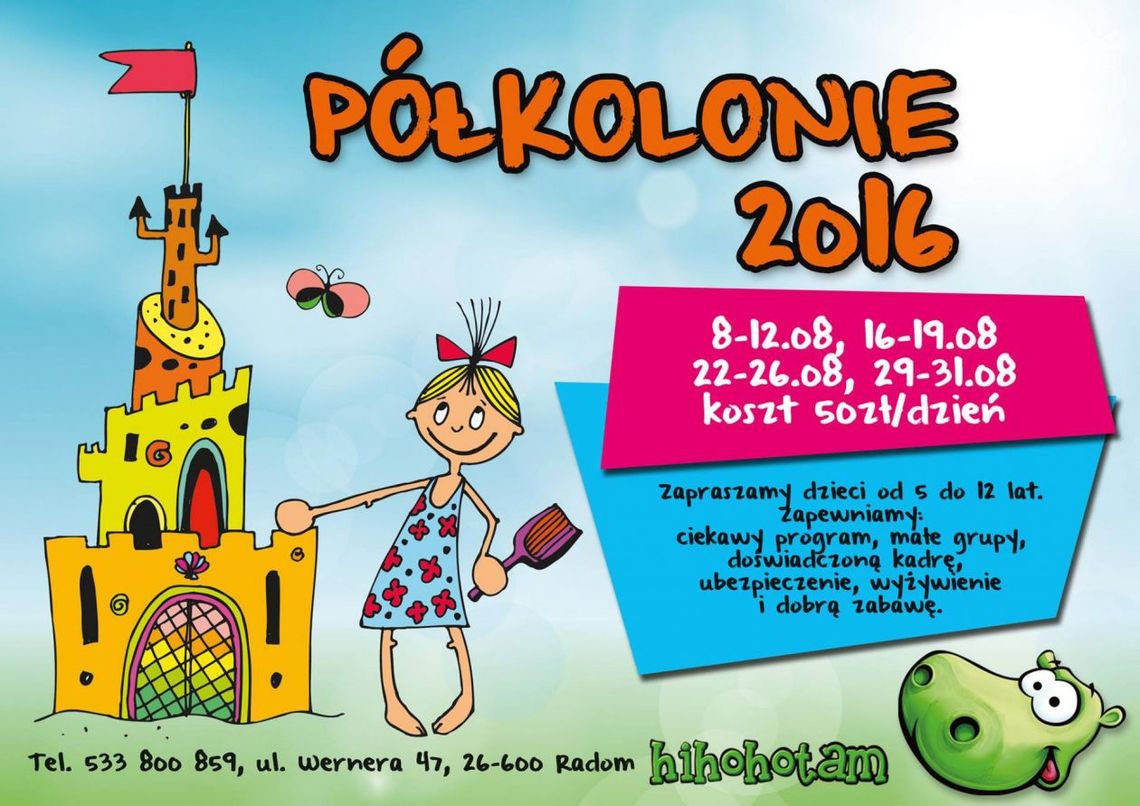 Półkolonie z Hihohotam!