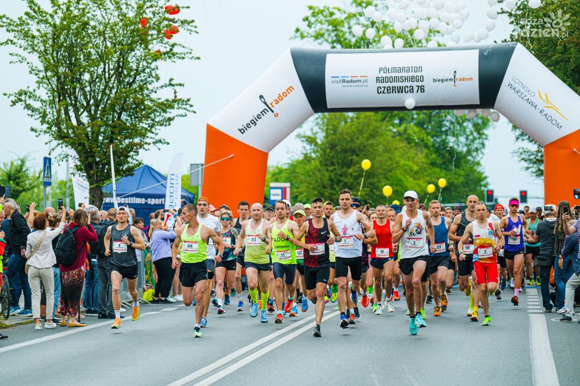 Półmaraton Radomskiego Czerwca 76'po raz 11. Zwycięzca ten sam, co przed rokiem