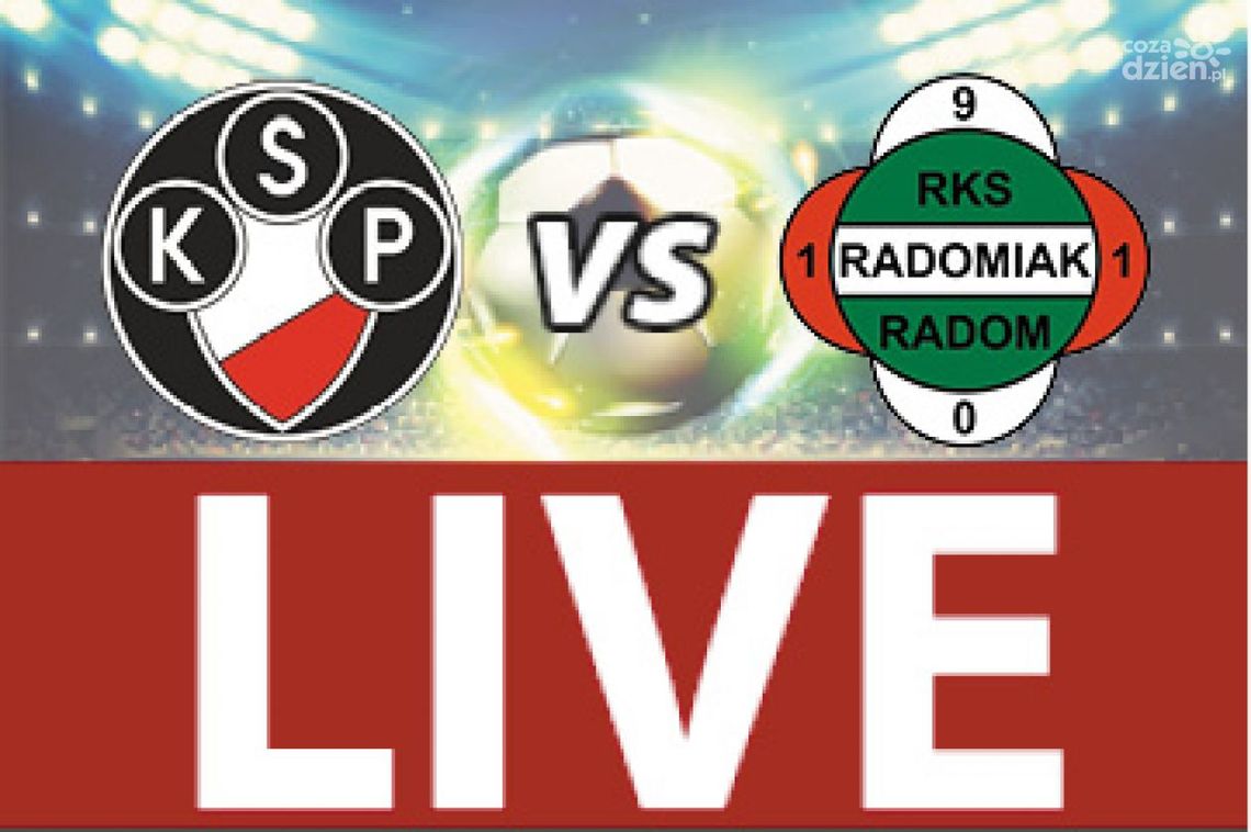 Polonia Warszawa - Radomiak Radom 1:4 (zapis relacji LIVE)