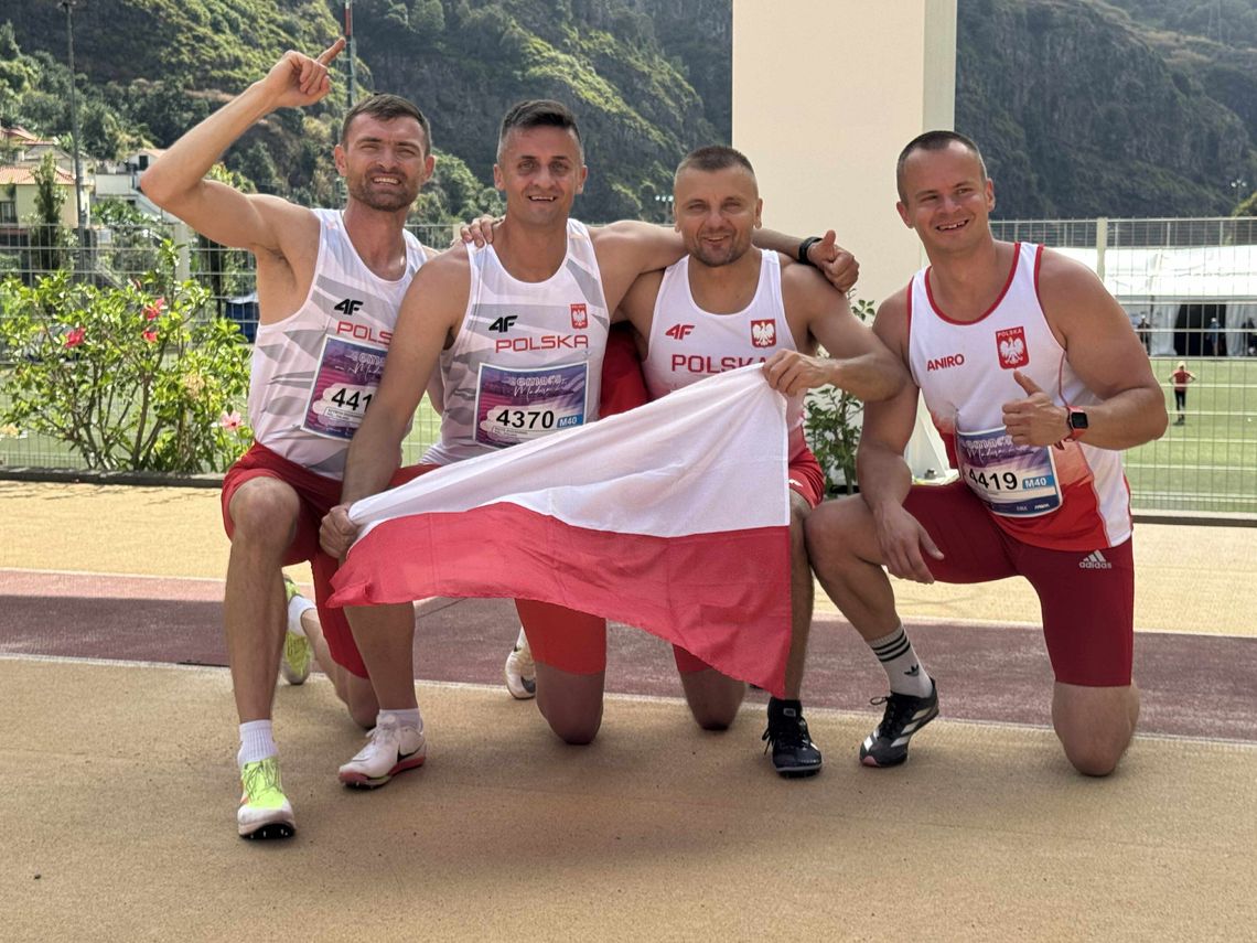 Polscy Mastersi mistrzami Europy w sztafecie - wśród nich Daniel Kossowski z Radomia