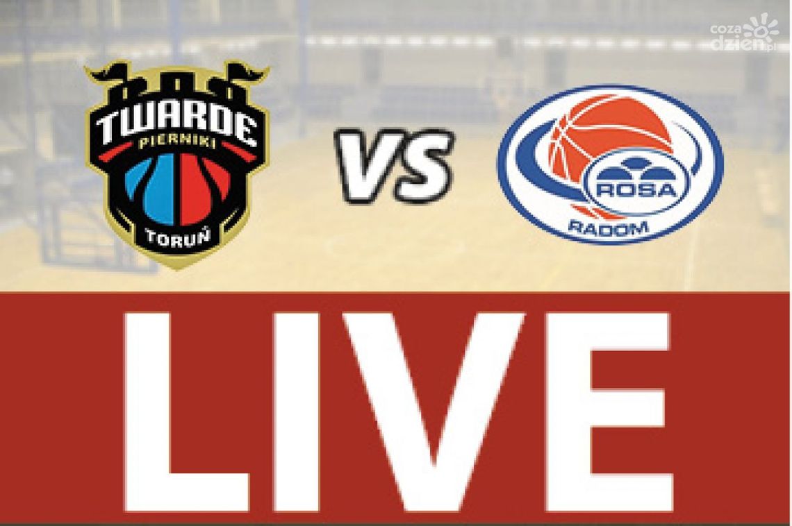 Polski Cukier Toruń - ROSA Radom 84:89 (zapis realcji) Polski Cukier Toruń - ROSA Radom 84:89 (zapis realcji)