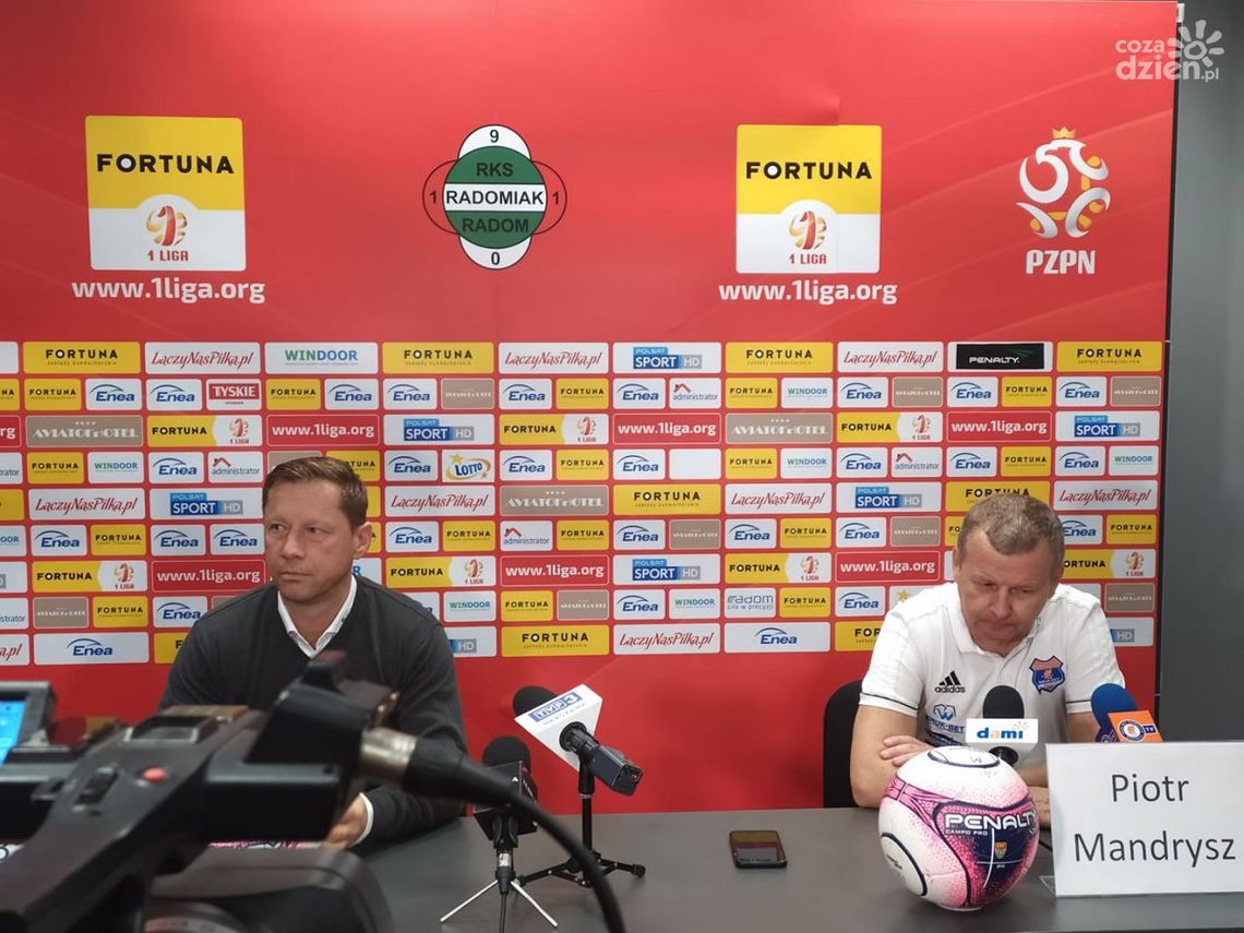 Pomeczowe wypowiedzi trenerów po zwycięstwie Radomiaka nad Termalicą