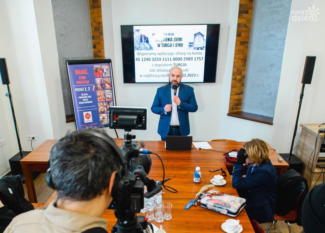 Pomoc dla poszkodowanych w Turcji i Syrii