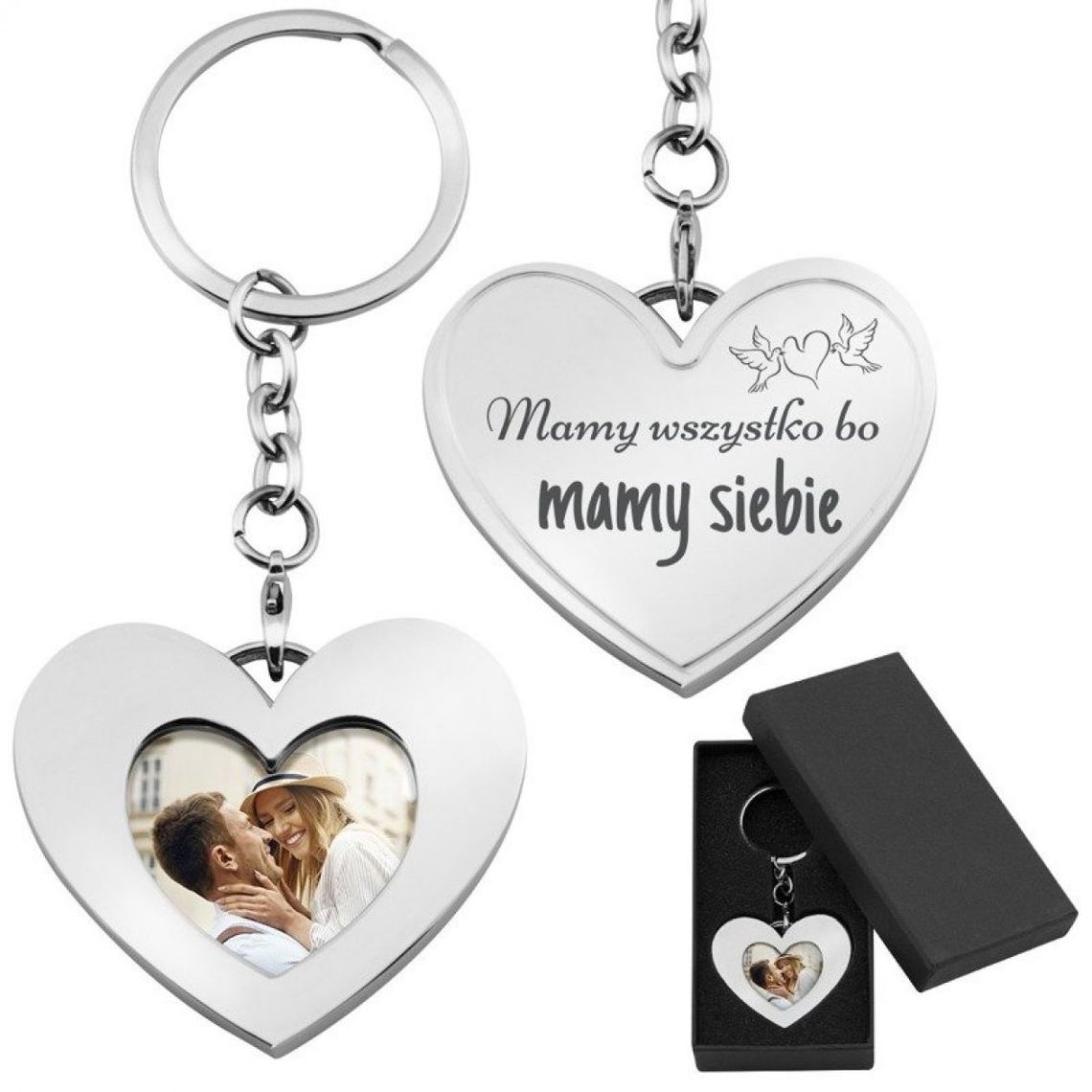 Pomysł na prezent dla młodej mamy - brelok do kluczy z grawerem