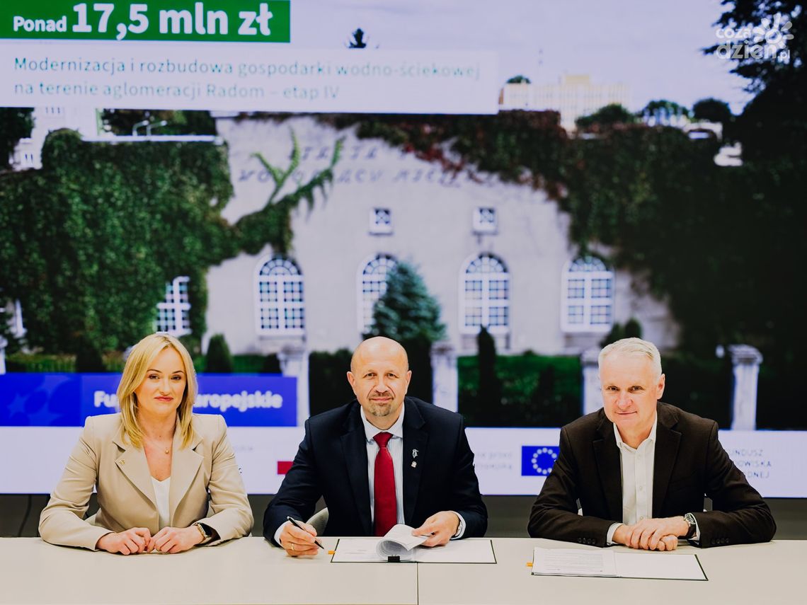 Ponad 17 mln zł dla Radomia. Wodociągi ruszają z dużą modernizacją sieci Ponad 17 mln zł dla Radomia. Wodociągi ruszają z dużą modernizacją sieci