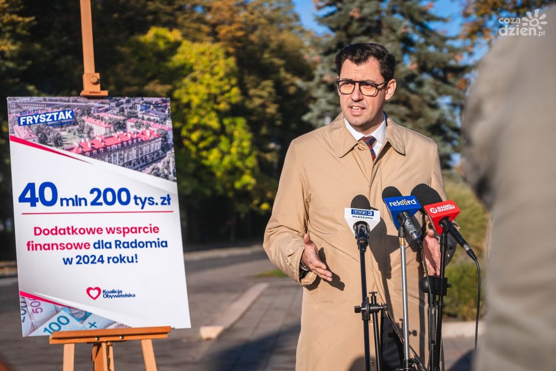 Ponad 40 mln zł dla Radomia