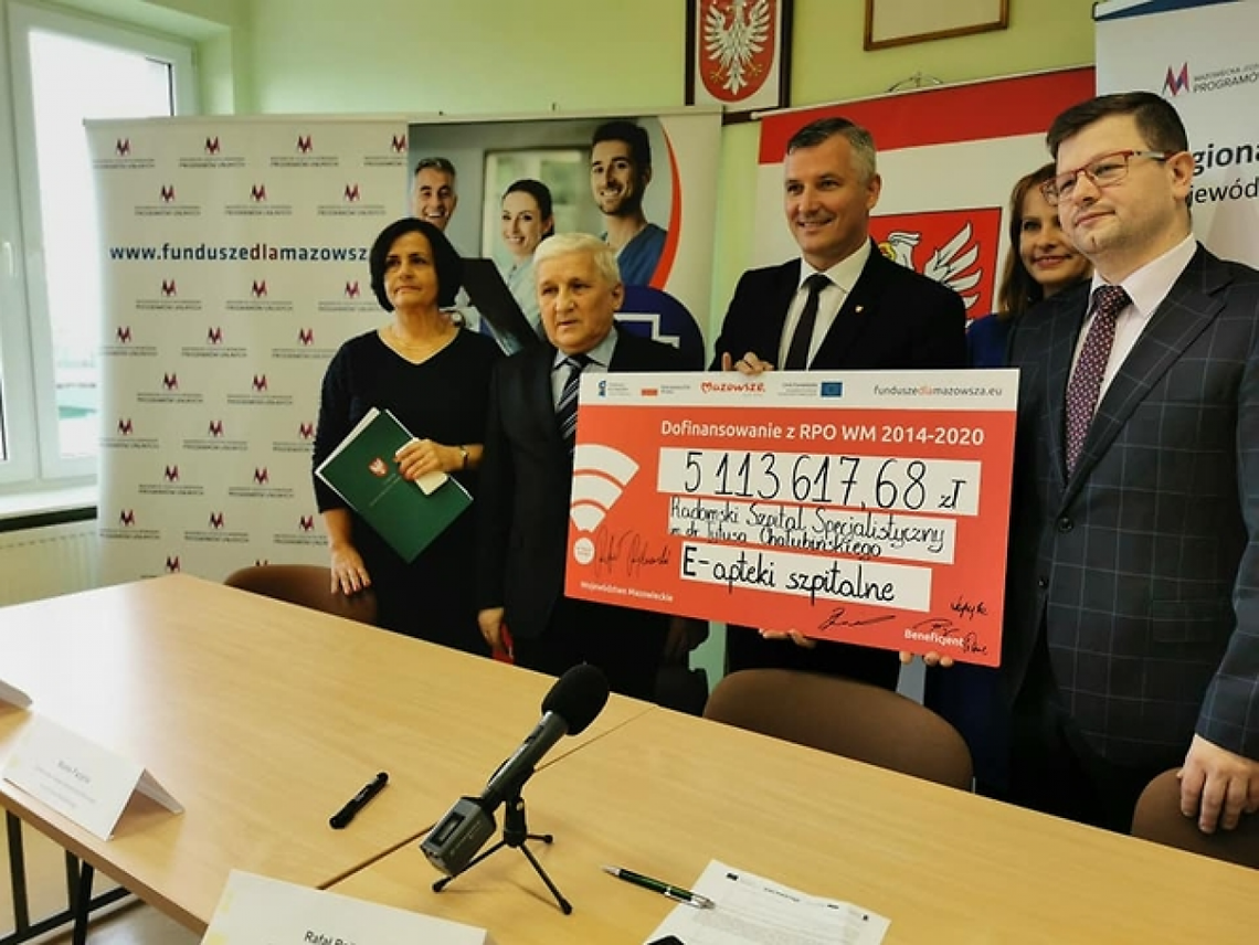 Ponad 5 mln zł na informatyzację szpitala