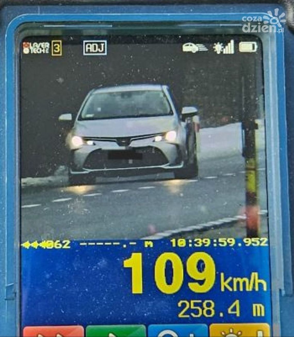 Ponad setka w zabudowanym