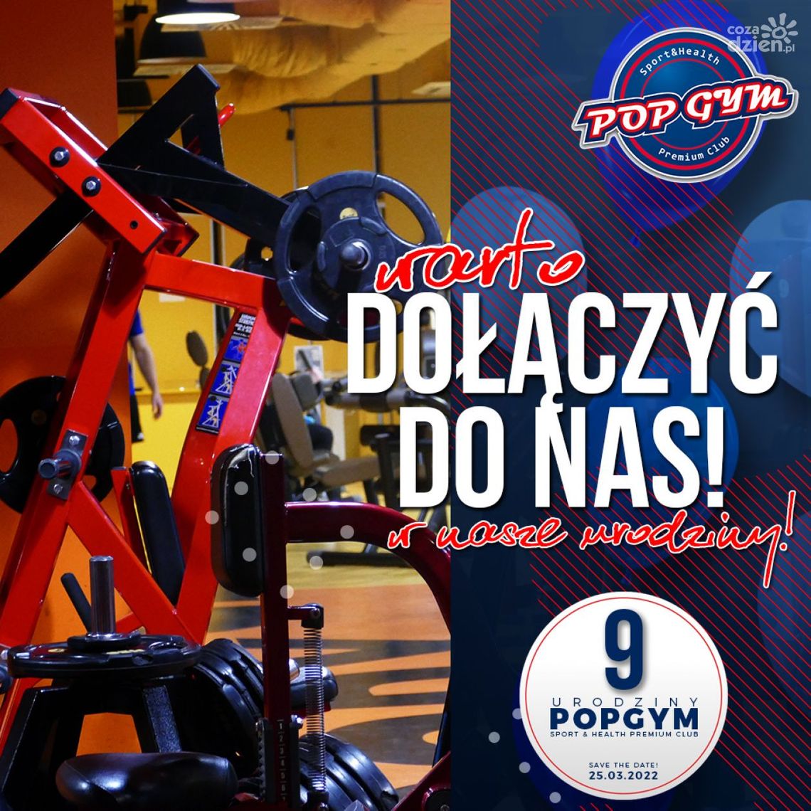 POP GYM Sport & Health Club świętuje 9 lat!