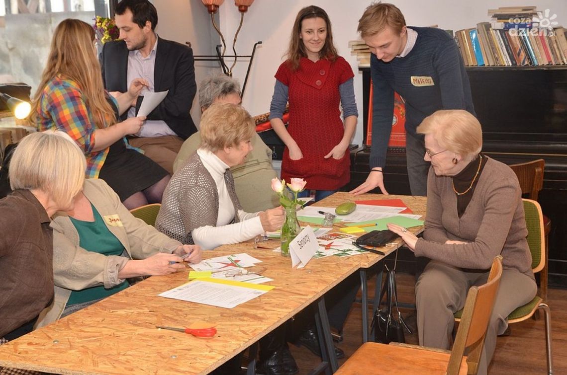 Porozmawiali o mieście w kawiarni