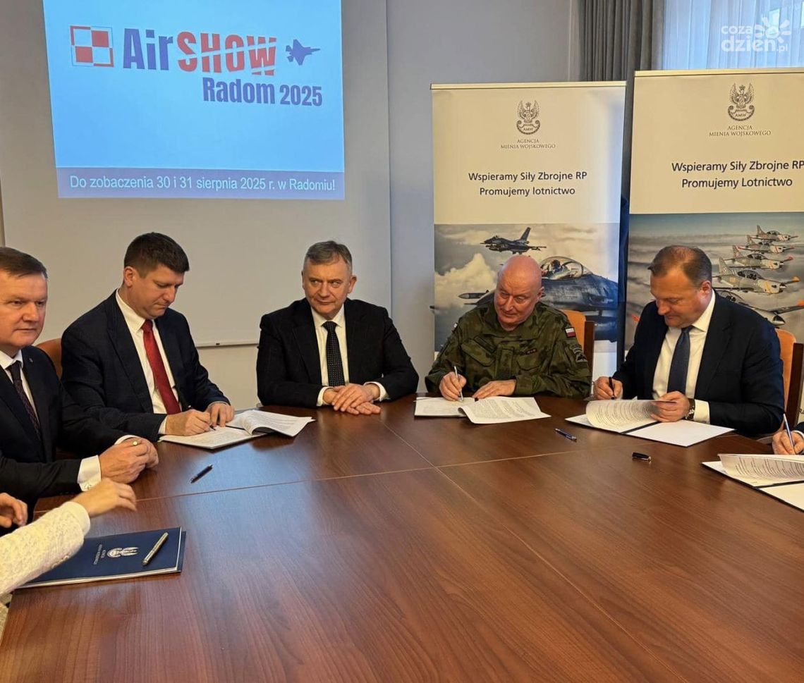 Porozumienie w sprawie organizacji Air Show 2025 podpisane
