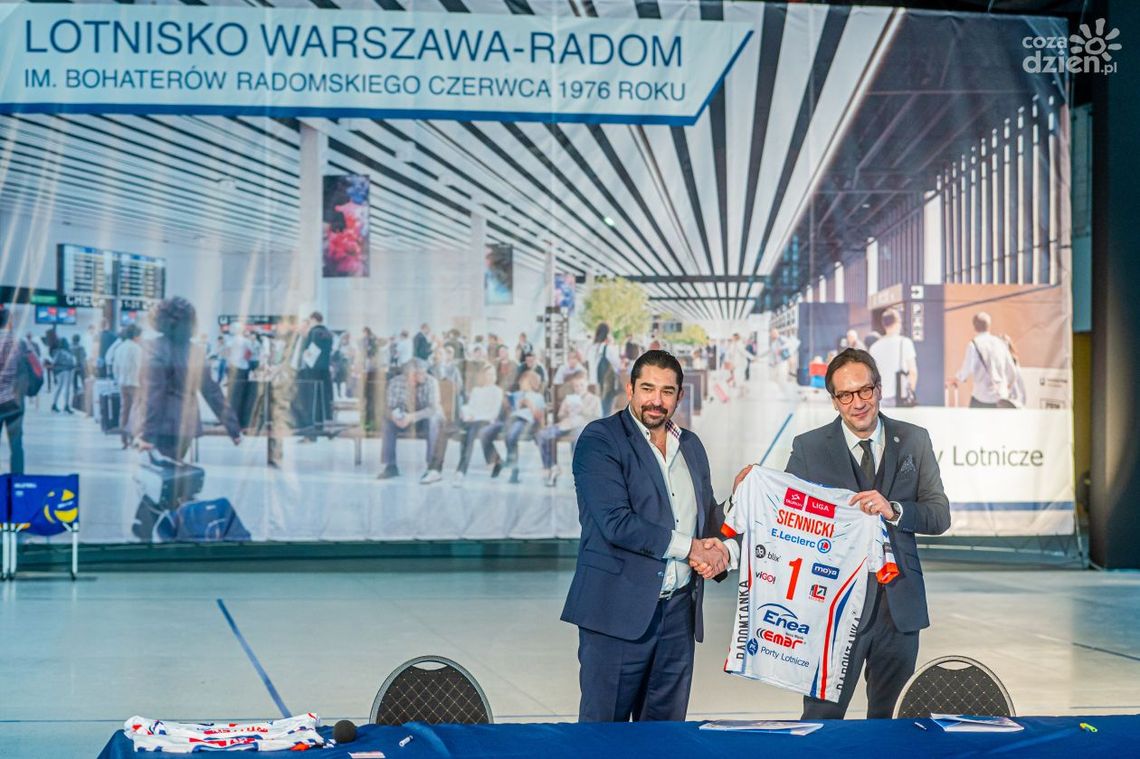 Porty Lotnicze nowym sponsorem E.Leclerc Moya Radomki Radom