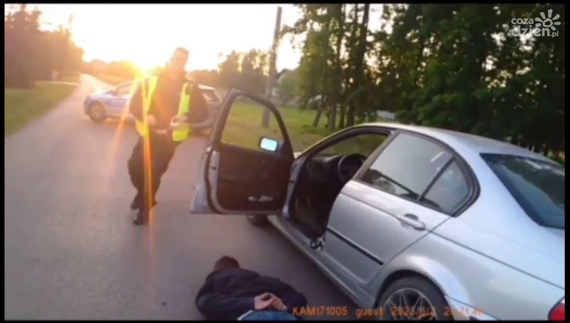 Pościg w powiecie radomskim [WIDEO]