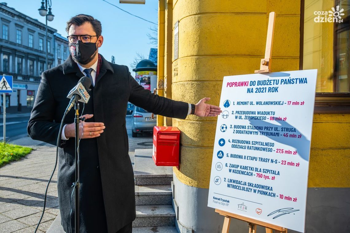 Poseł chce niemal 200 mln zł dla Radomia