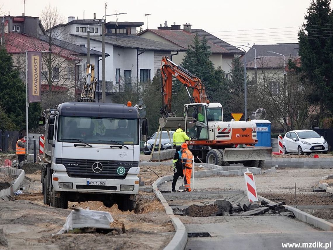 Postępują prace na ul. Idalińskiej. Droga wciąż zamknięta dla ruchu Postępują prace na ul. Idalińskiej. Droga wciąż zamknięta dla ruchu