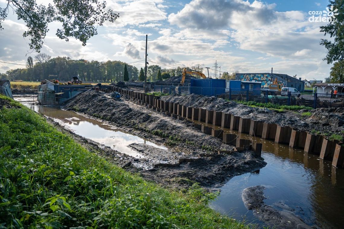 Postępują prace nad zalewem na Borkach