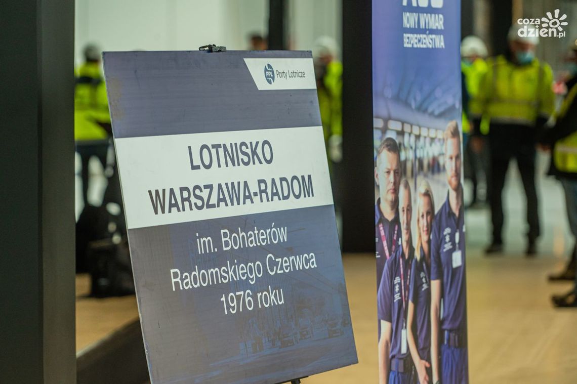 Postępy prac na lotniku w Radomiu
