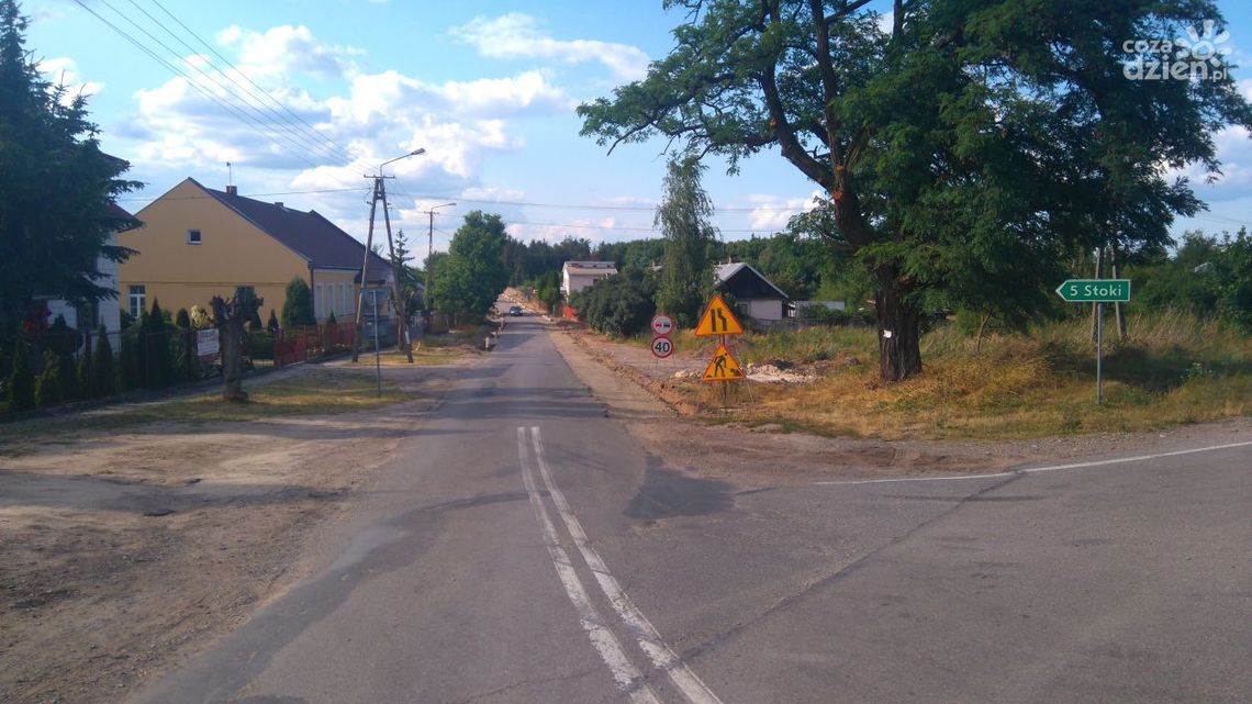 Poświętne. Będą utrudnienia z powodu przebudowy drogi