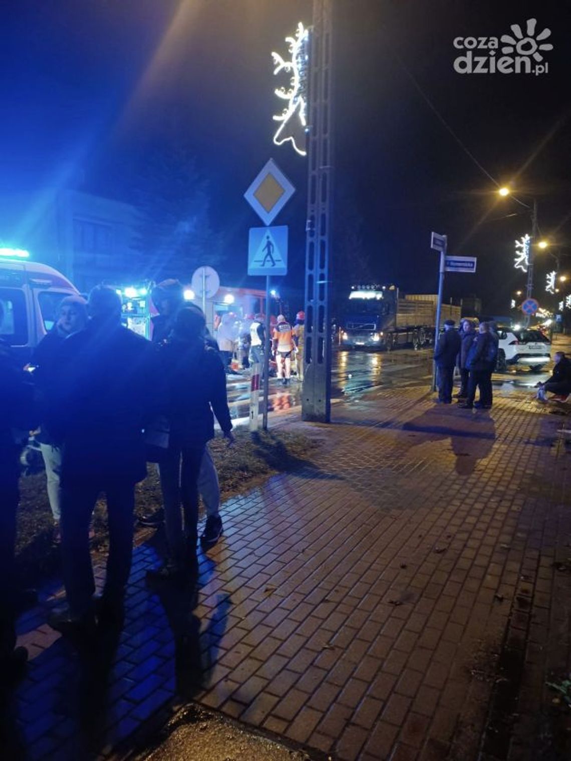 Potrącenie na pasach przy ul. Lubelskiej