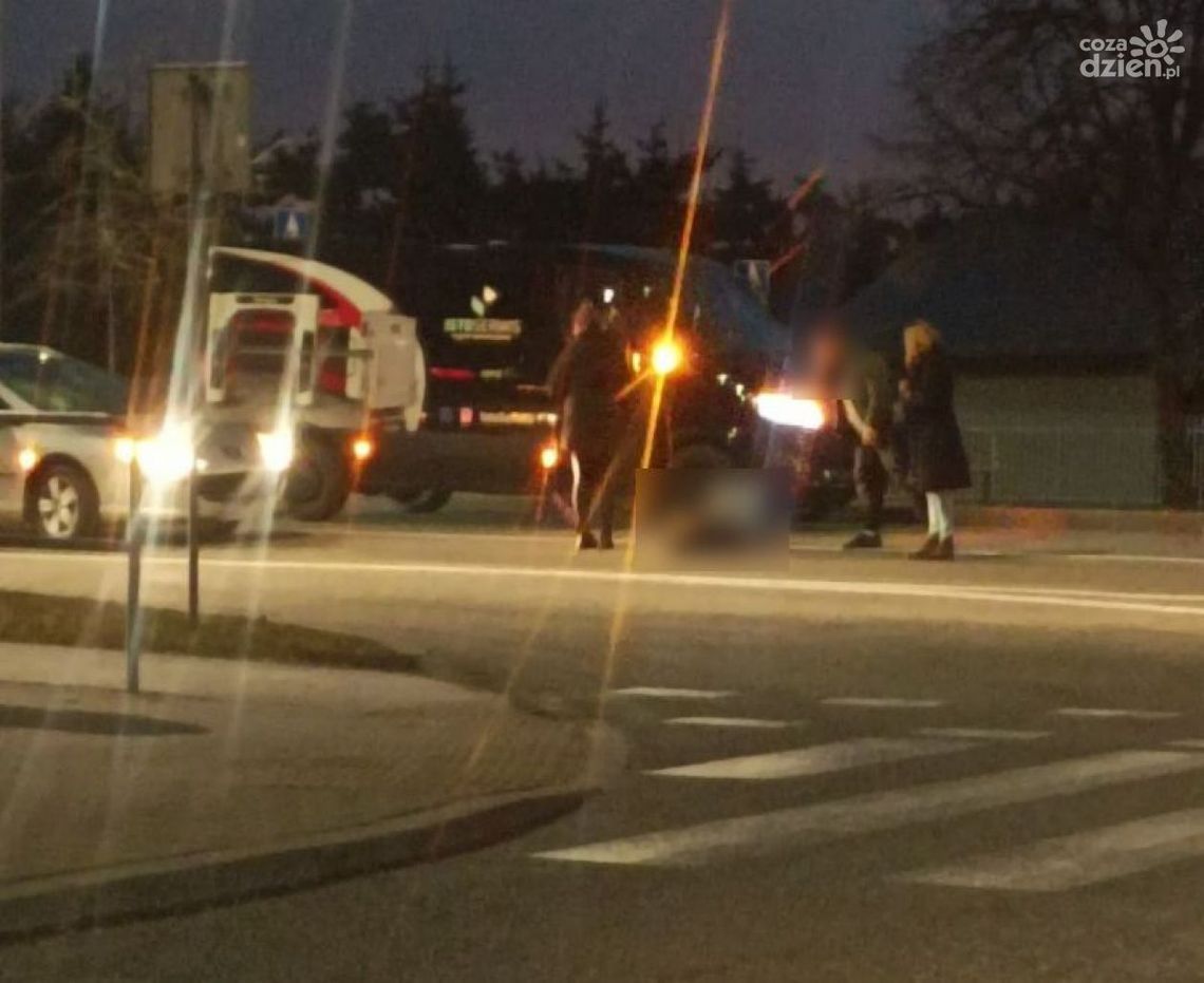 Potrącenie na ulicy Warszawskiej (akt.)