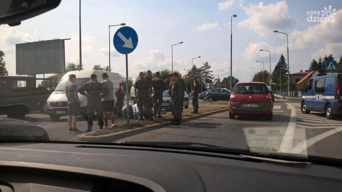 Potrącenie pieszej na Lubelskiej