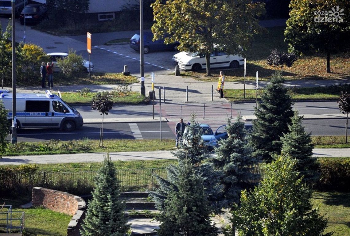 Potrącenie pieszej na ulicy Jana Pawła II Potrącenie pieszej na ulicy Jana Pawła II