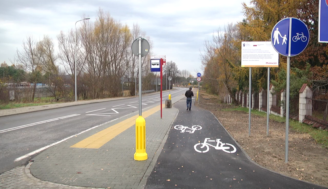 Potrącenie rowerzystki przy ul. 1905 roku 