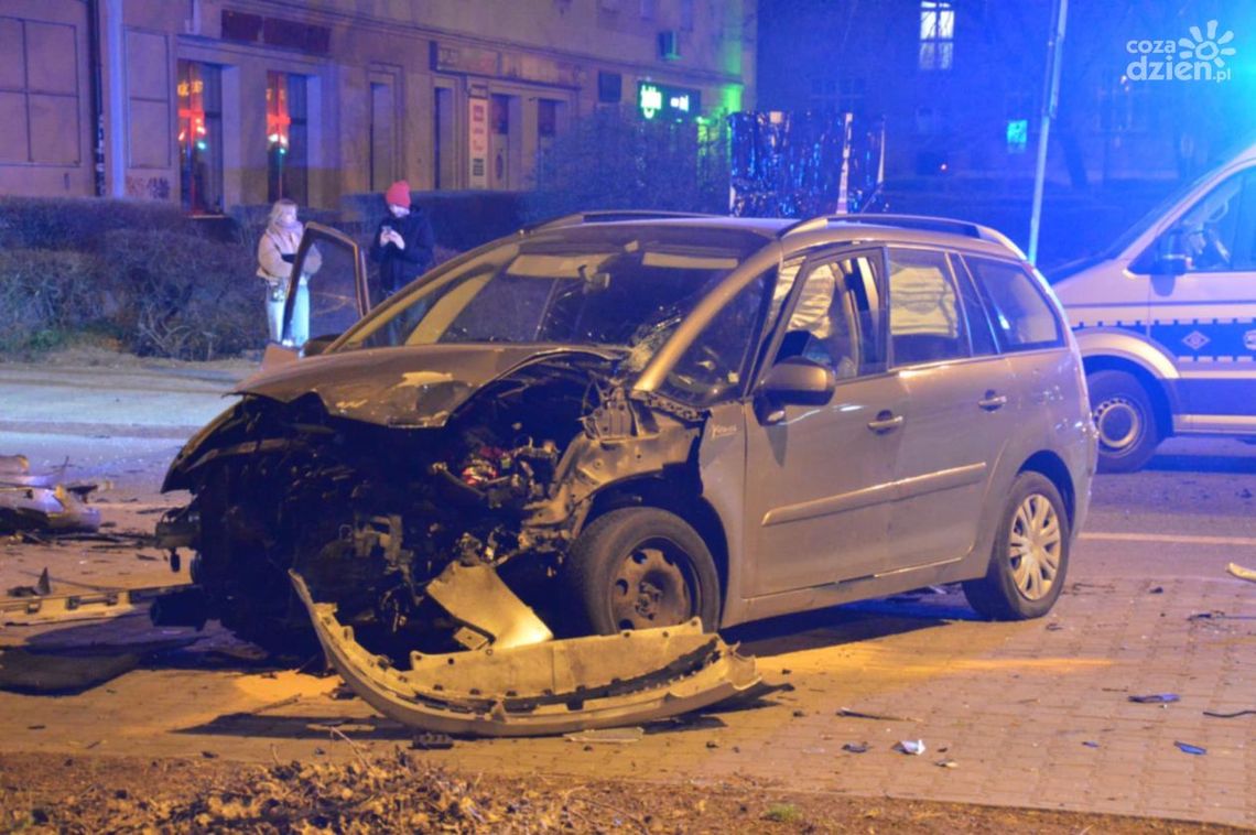 Poważny wypadek na ul. Kościuszki