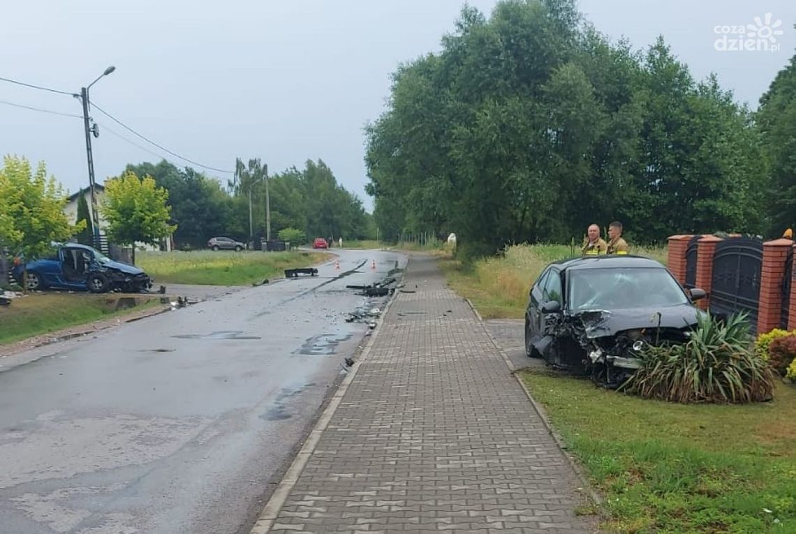 Poważny wypadek w Parznicach