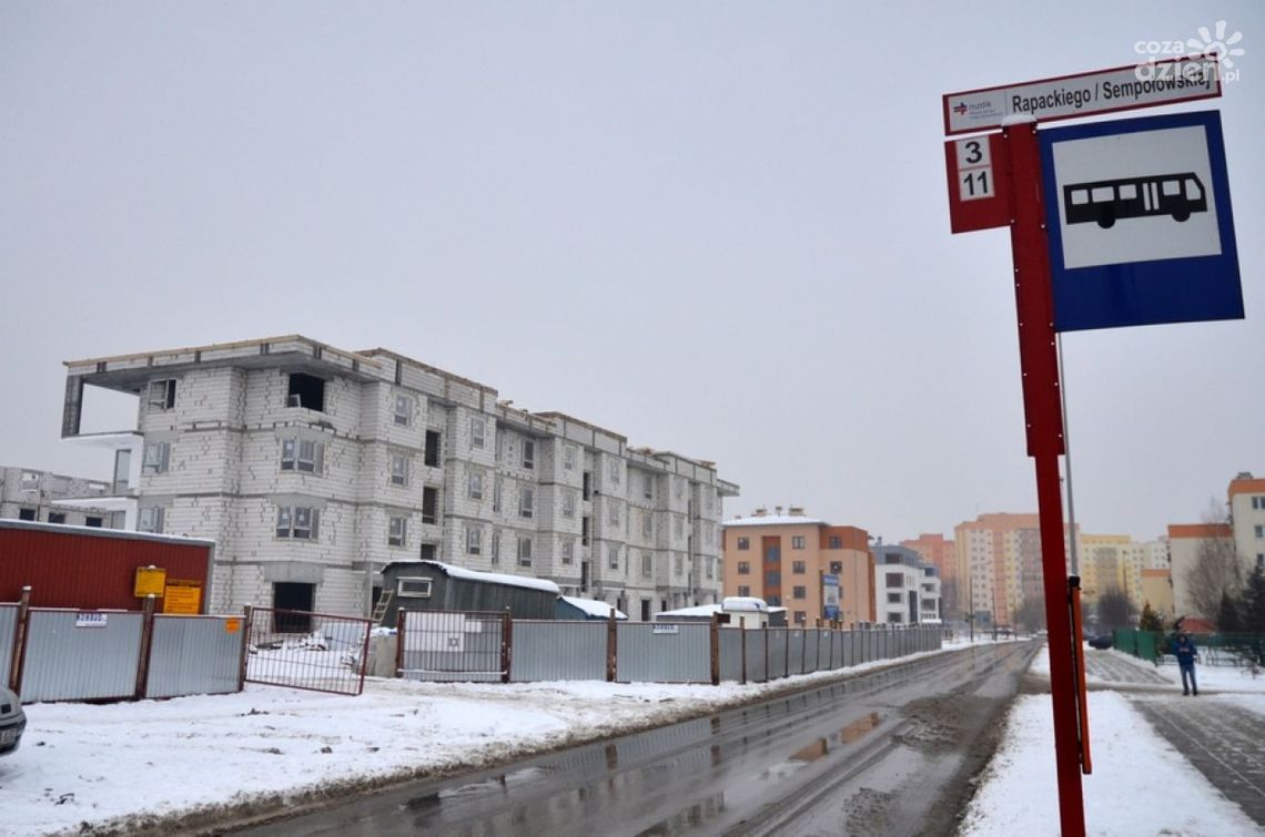 Powstają kolejne bloki na Gołębiowie