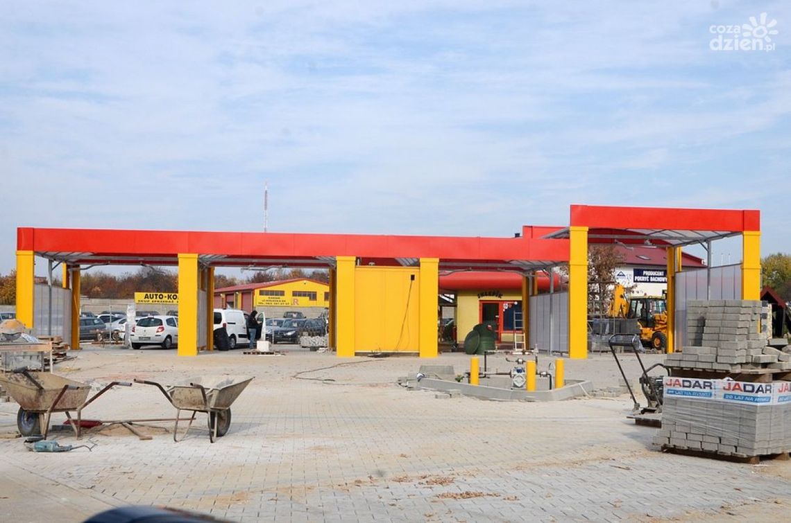 Powstaje nowa stacja LPG i myjnia przy ulicy Kieleckiej