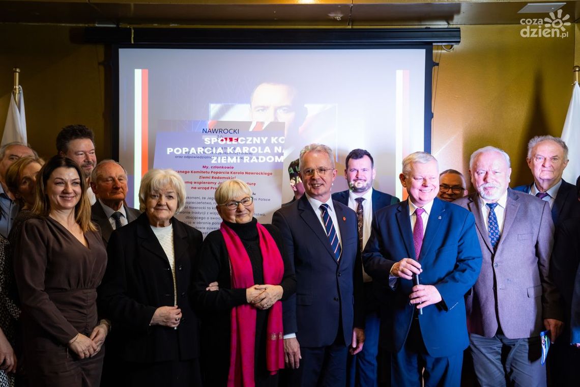 Powstał Społeczny Komitet Poparcia Karola Nawrockiego Ziemi Radomskiej Powstał Społeczny Komitet Poparcia Karola Nawrockiego Ziemi Radomskiej