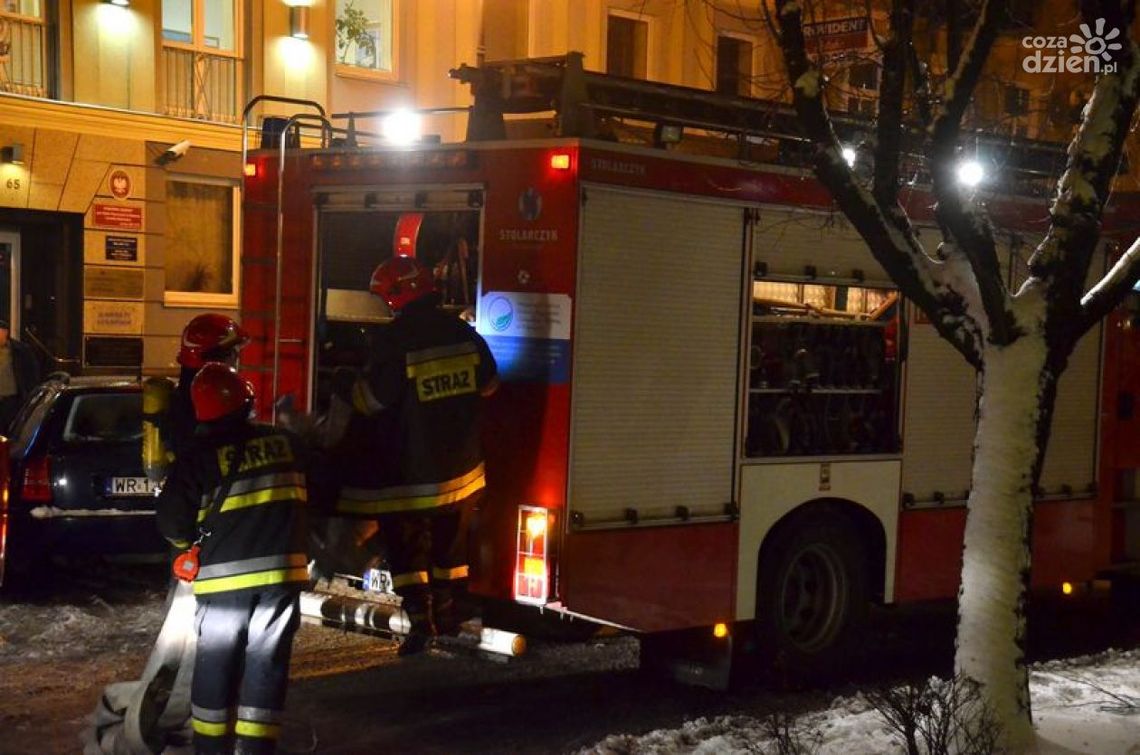 Pożar domu jednorodzinnego przy ul. Suchej Pożar domu jednorodzinnego przy ul. Suchej