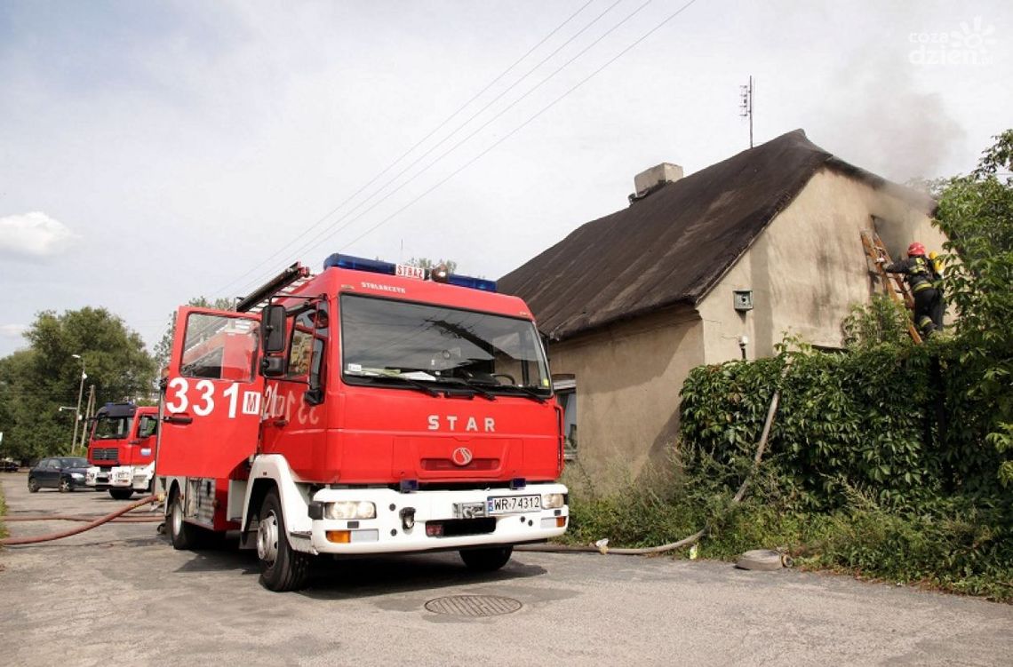 Pożar domu w Piastowie. Nie żyje jedna osoba!