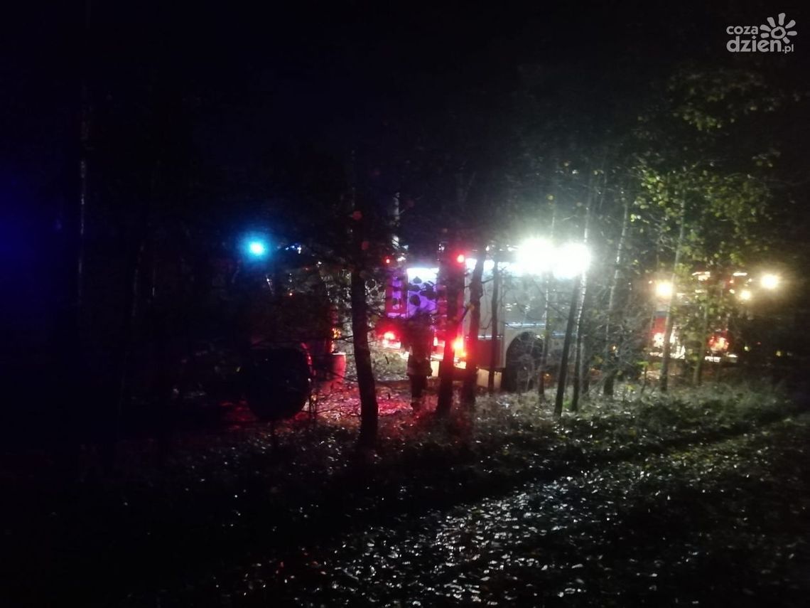 Pożar garażu w gminie Rusinów. Straty na 40 tys. zł