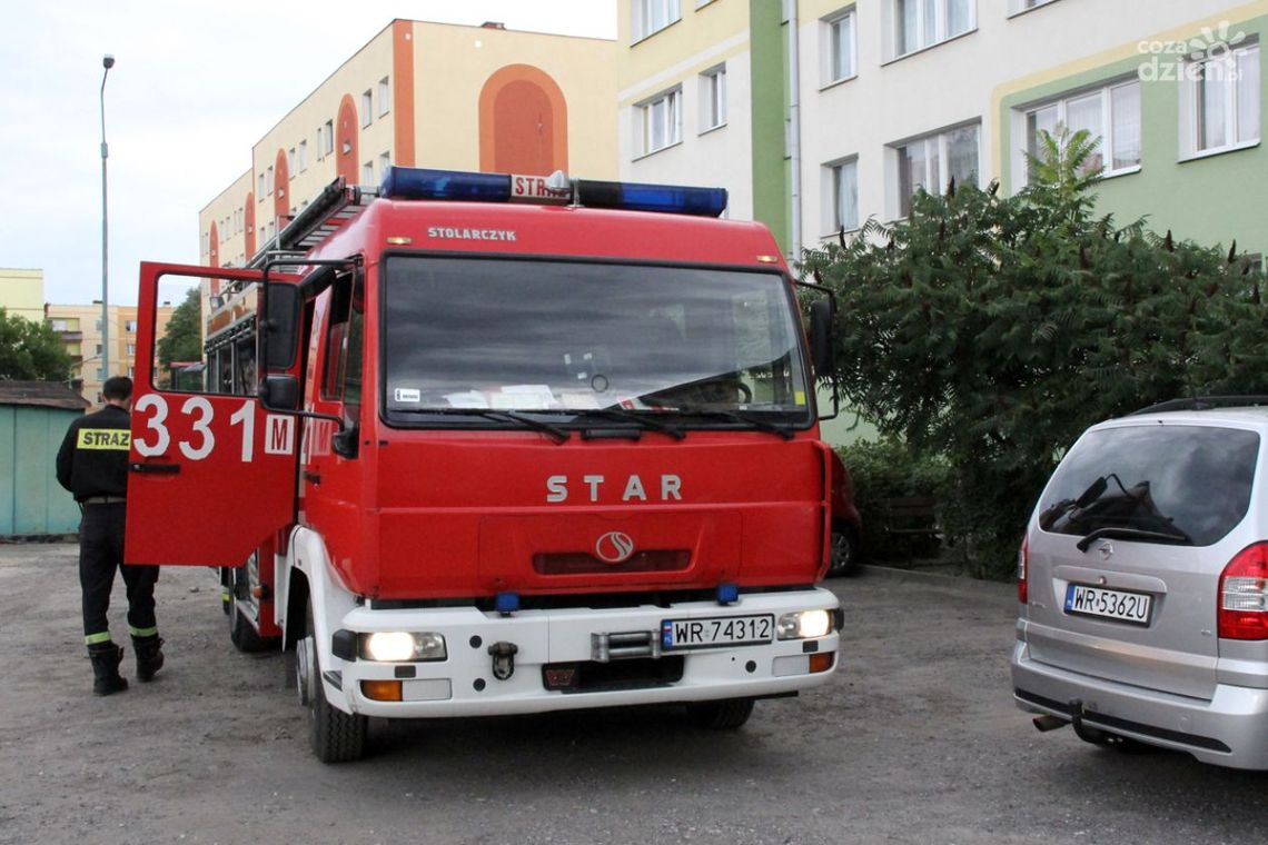 Pożar na Olsztyńskiej Pożar na Olsztyńskiej