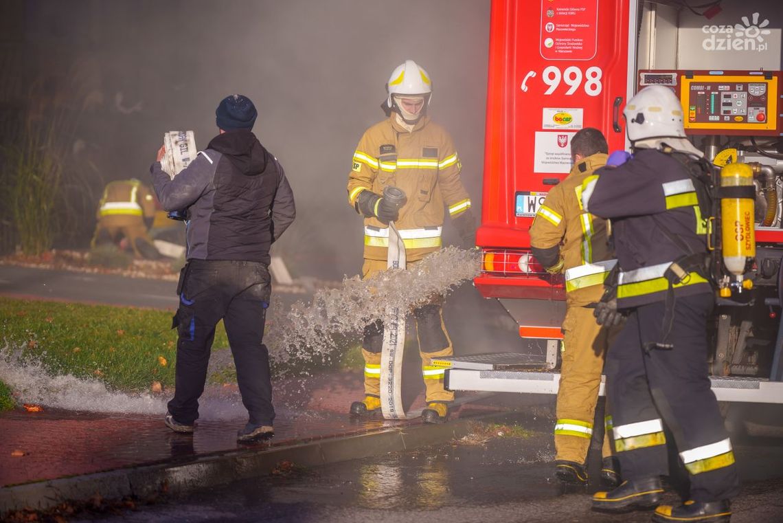 Pożar na Wolanowskiej Pożar na Wolanowskiej