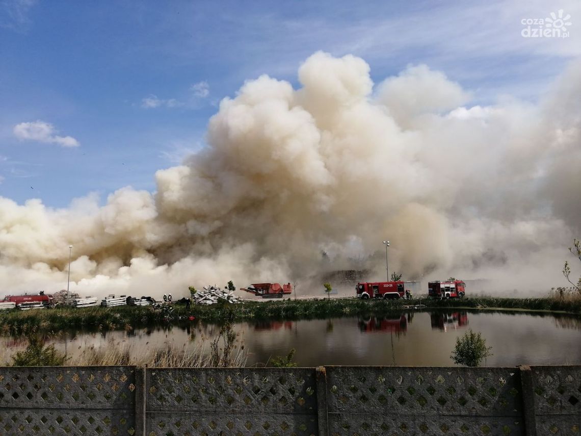 Pożar odpadów przy ul. Witosa (AKTUALIZACJA) Pożar odpadów przy ul. Witosa (AKTUALIZACJA)