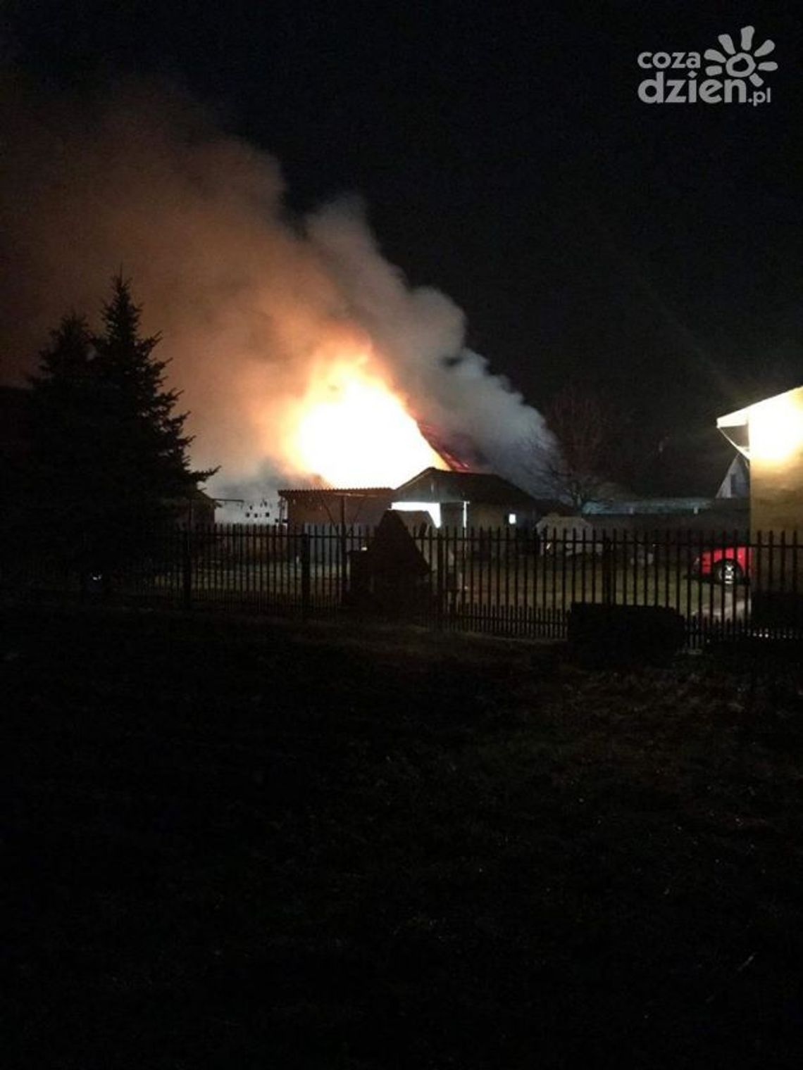 Pożar stodoły. Straty na ok. 30 tys. zł