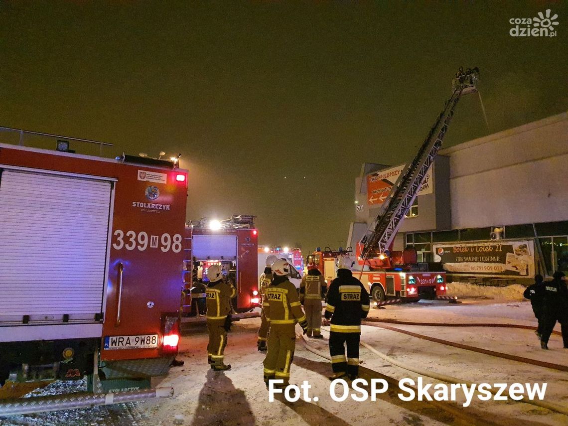 Pożar w Galerii Feniks 