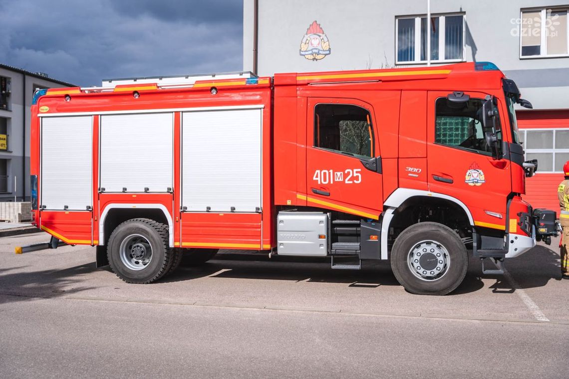 Pożar w kamienicy przy ul. Czumy Pożar w kamienicy przy ul. Czumy