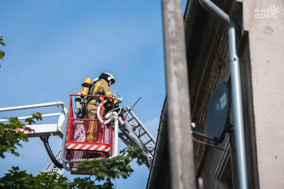 Pożar w Kowali-Stępocinie. Straty na 200 tys. zł