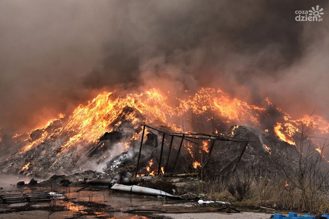 Pożar w Pionkach. Nie ma żadnego zagrożenia dla mieszkańców