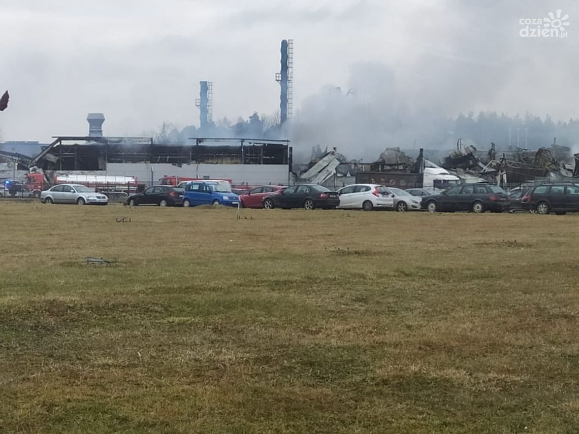 Pożar w Starachowicach: "Straty są ogromne" Pożar w Starachowicach: "Straty są ogromne"