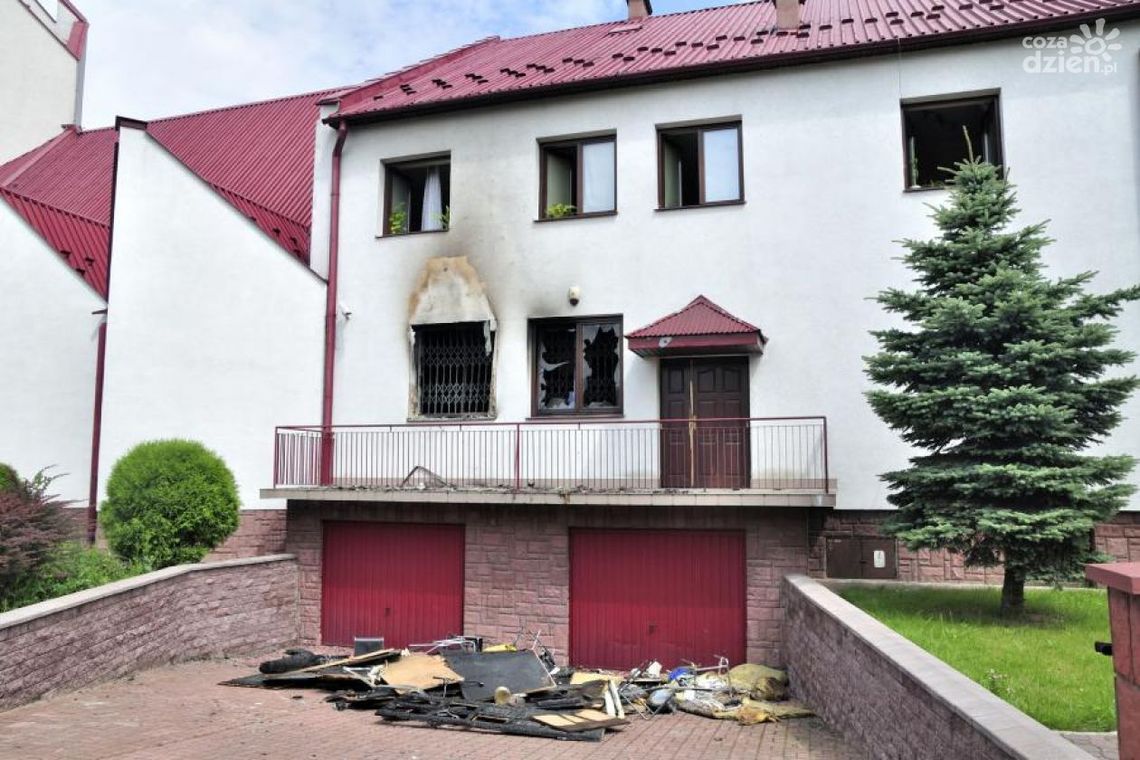 Pożar zakrystii kościoła na Dzierzkowie - liczą straty