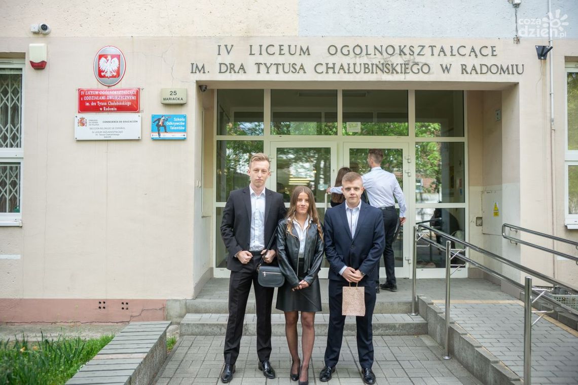 Pożegnanie maturzystów