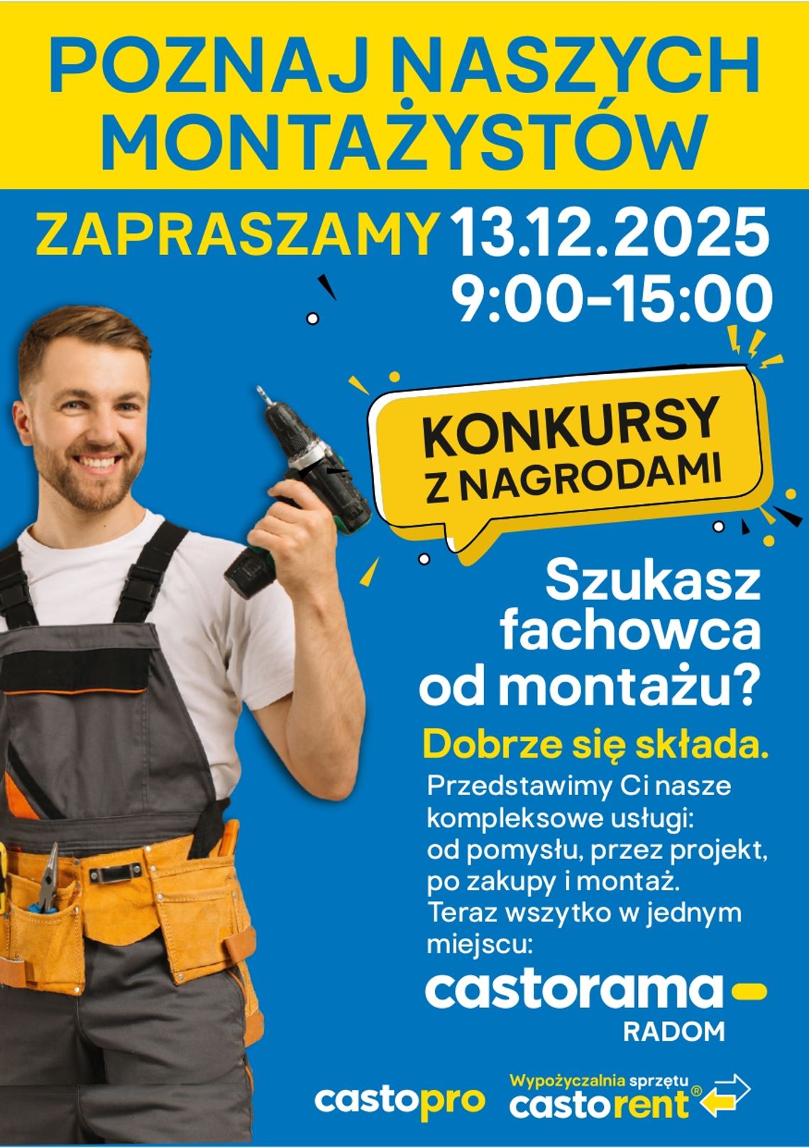 Poznaj naszych montażystów, zaprasza Castorama