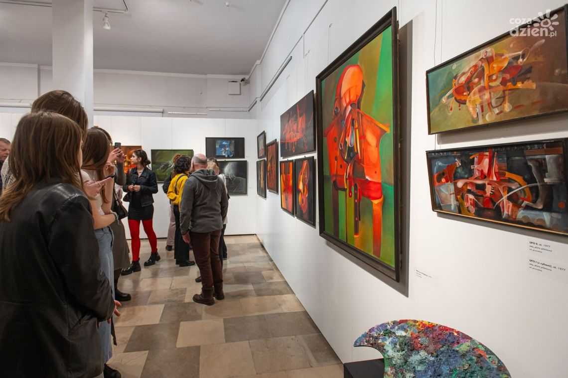 Prace Leszka Kwiatkowskiego w Muzeum im. Jacka Malczewskiego